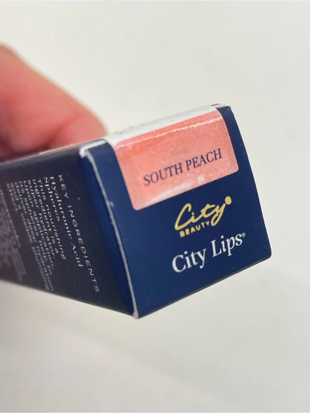 City Lips Plumping Lip Gloss South Peach NIB
